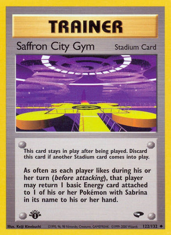Saffron City Gym [G2 - 122/132]