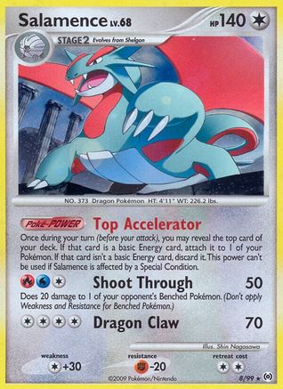Salamence 008  - Holofoil Arceus - Holo Rare
