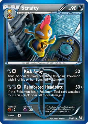 Scrafty (Team Plasma) [PLS - 86/135]