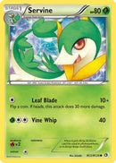 Servine RC2/RC25  - Holofoil Legendary Treasures Radiant Collection - Common