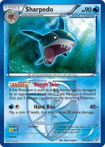 Sharpedo (Team Plasma) [PLS - 33/135]