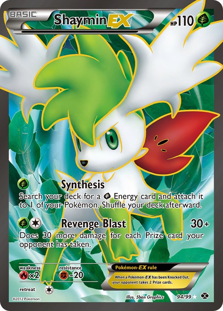 Shaymin EX Full Art [NXD - 94/99]