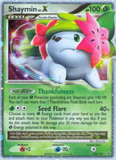 Shaymin Lv.X (Land Forme)/127  - Holofoil Platinum - Ultra Rare