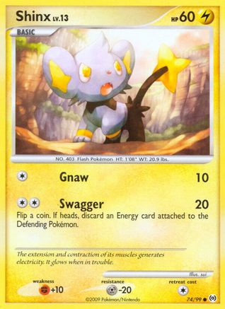 Shinx 074/99  Arceus - Common
