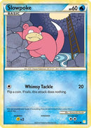 Slowpoke 081/123  HeartGold SoulSilver - Common