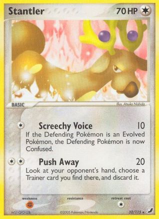 Stantler 032  Unseen Forces - Rare