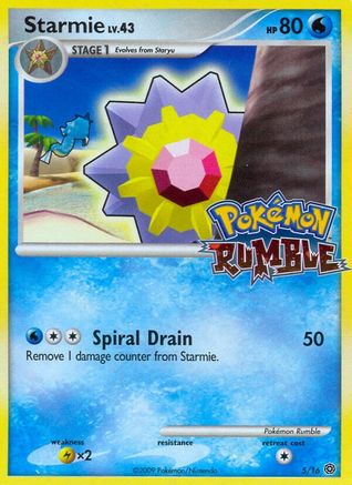 Starmie 005  Rumble - Promo
