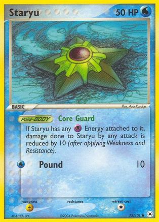 Staryu/101  Hidden Legends - Common