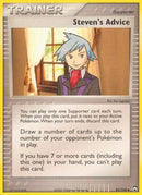 Steven's Advice 083/108  - Reverse Holofoil Power Keepers - Uncommon