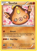 Stunfisk RC12/RC25  - Holofoil Legendary Treasures Radiant Collection - Uncommon