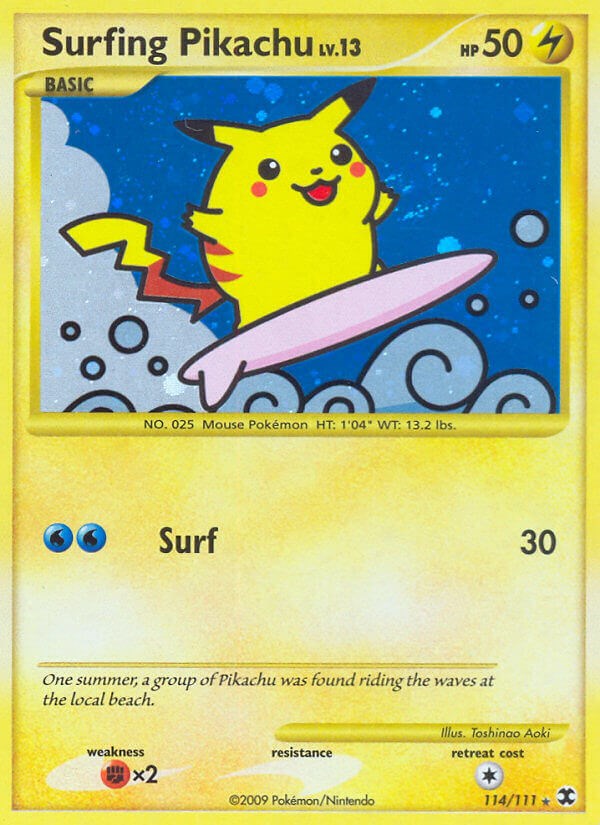 Surfing Pikachu [RR - 114/111]