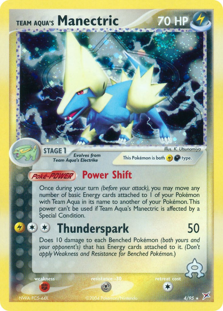 Team Aquas Manectric [MA - 4/95]