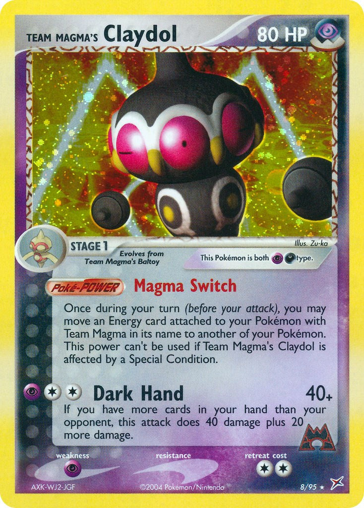 Team Magmas Claydol [MA - 8/95]