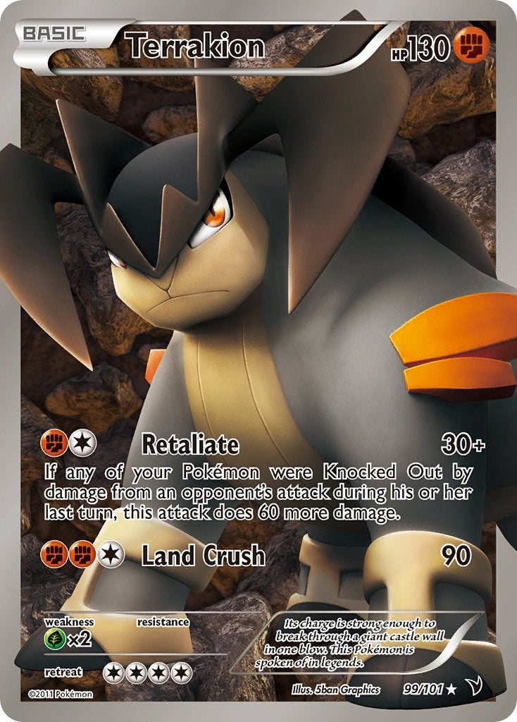 Terrakion Full Art [NVI - 99/101]