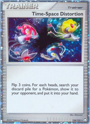 Time-Space Distortion 124  - Holofoil Mysterious Treasures - Holo Rare