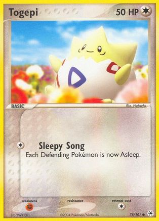 Togepi/101  - Reverse Holofoil Hidden Legends - Common