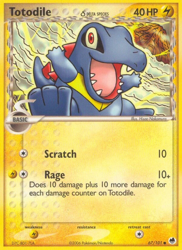 Totodile Delta Species [DF - 67/101]