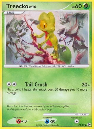 Treecko (78) 078/99  Arceus - Common