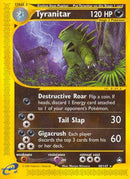 Tyranitar 040  Aquapolis - Rare