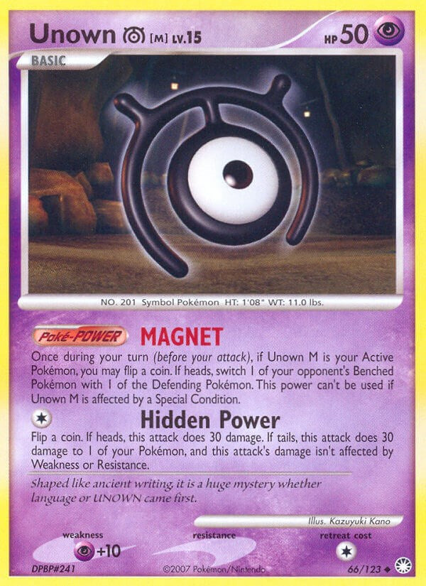 Unown M [MT - 66/123]