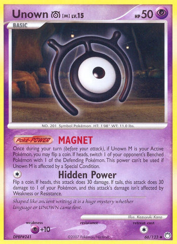Unown [M] [MT - 66/123]