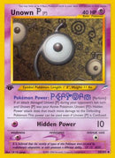 Unown [P] 058/105  - Unlimited Neo Destiny - Uncommon