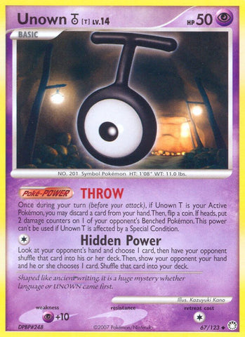 Unown [T] [MT - 67/123]