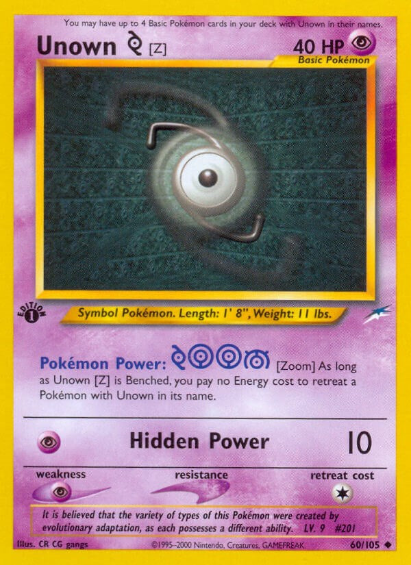 Unown [Z] [N4 - 060/105]