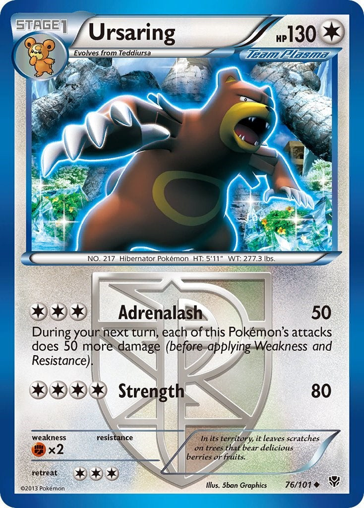 Ursaring Team Plasma [PLB - 76/101]