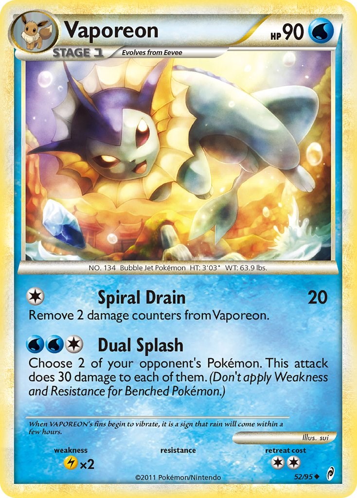 Vaporeon [CL - 52/95]