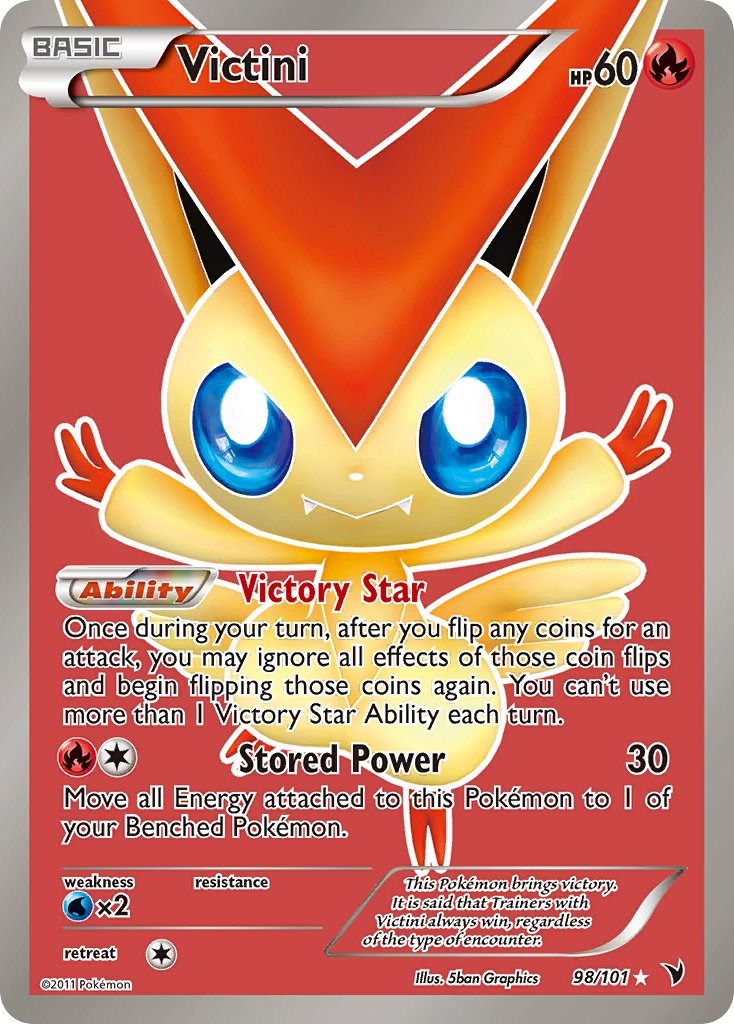 Victini (98 Full Art) [NVI - 98/101]
