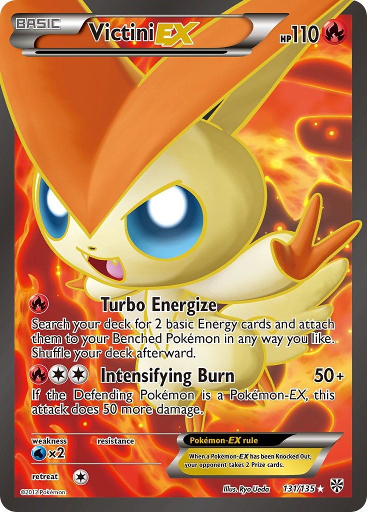 Victini EX Full Art [PLS - 131/135]