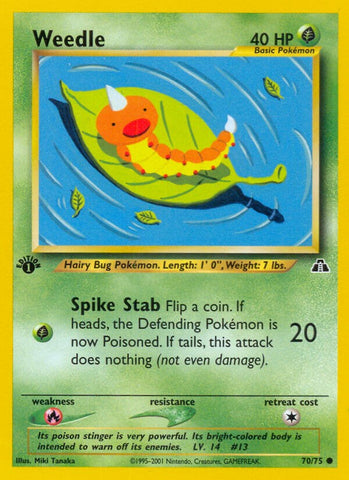Weedle [N2 - 70/75]