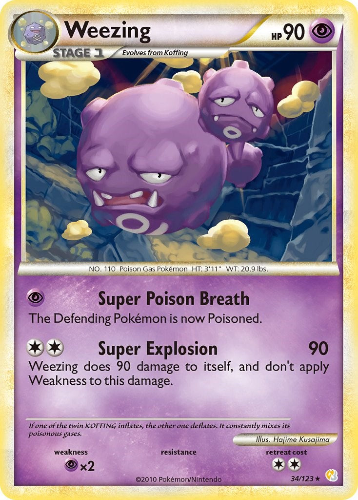 Weezing [HS - 34/123]