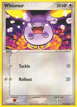 Whismur 073  - Reverse Holofoil Emerald - Common