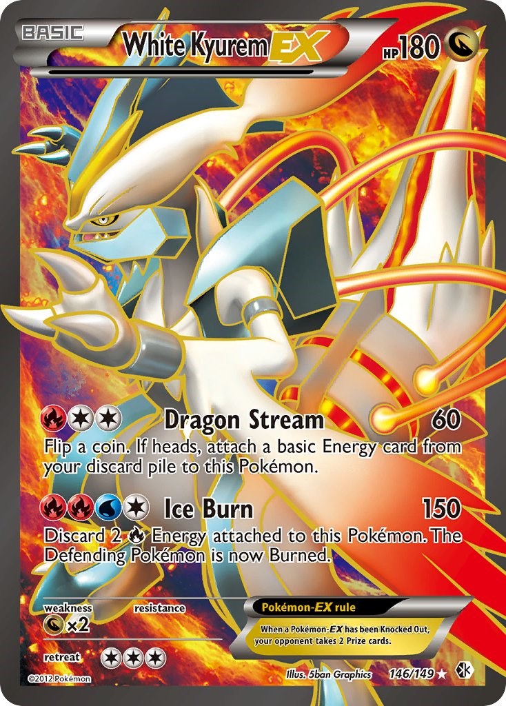 White Kyurem EX Full Art [BCR - 146/149]