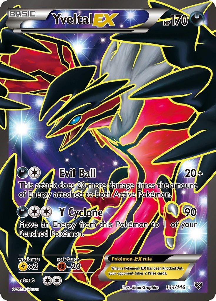 Yveltal EX Full Art [XY - 144/146]