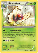 Butterfree 003/106  - Reverse Holofoil XY  Flashfire - Rare