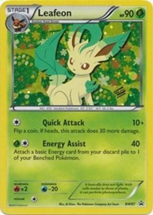 Leafeon BW87  - Holofoil Black and White Promos - Promo
