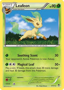 Leafeon 007  - Reverse Holofoil XY  Furious Fists - Rare