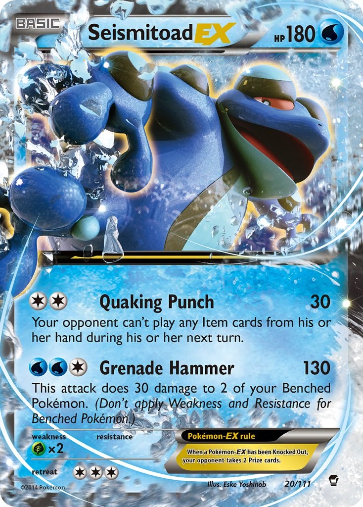 Seismitoad EX [FFI - 20/111]