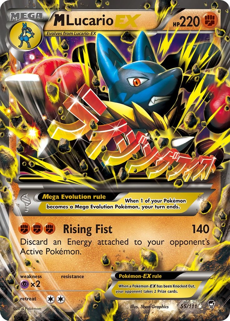 M Lucario EX [FFI - 55/111]