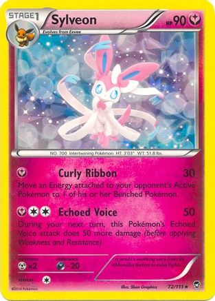 Sylveon 072/111  - Holofoil Deck Exclusives - Holo Rare