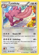 Lickilicky 079/111  - Reverse Holofoil XY  Furious Fists - Uncommon