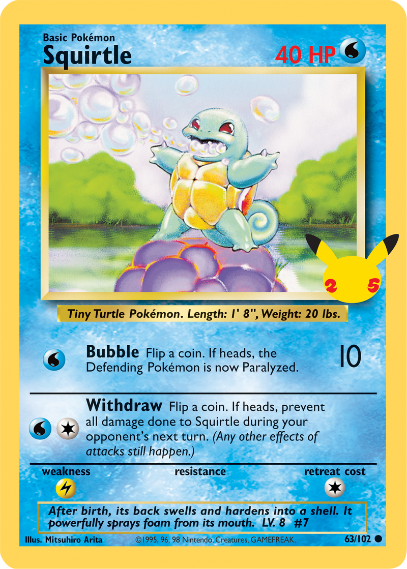 Squirtle (63/102) (Jumbo Card) [First Partner Pack]