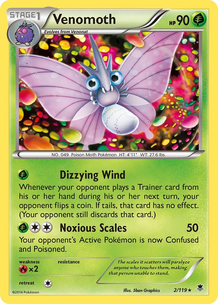 Venomoth [PHF - 2/119]