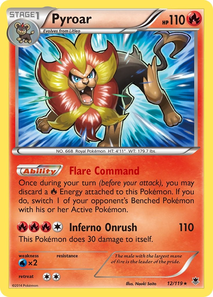 Pyroar [PHF - 12/119]