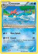 Croconaw 016/119  - Reverse Holofoil XY  Phantom Forces - Uncommon