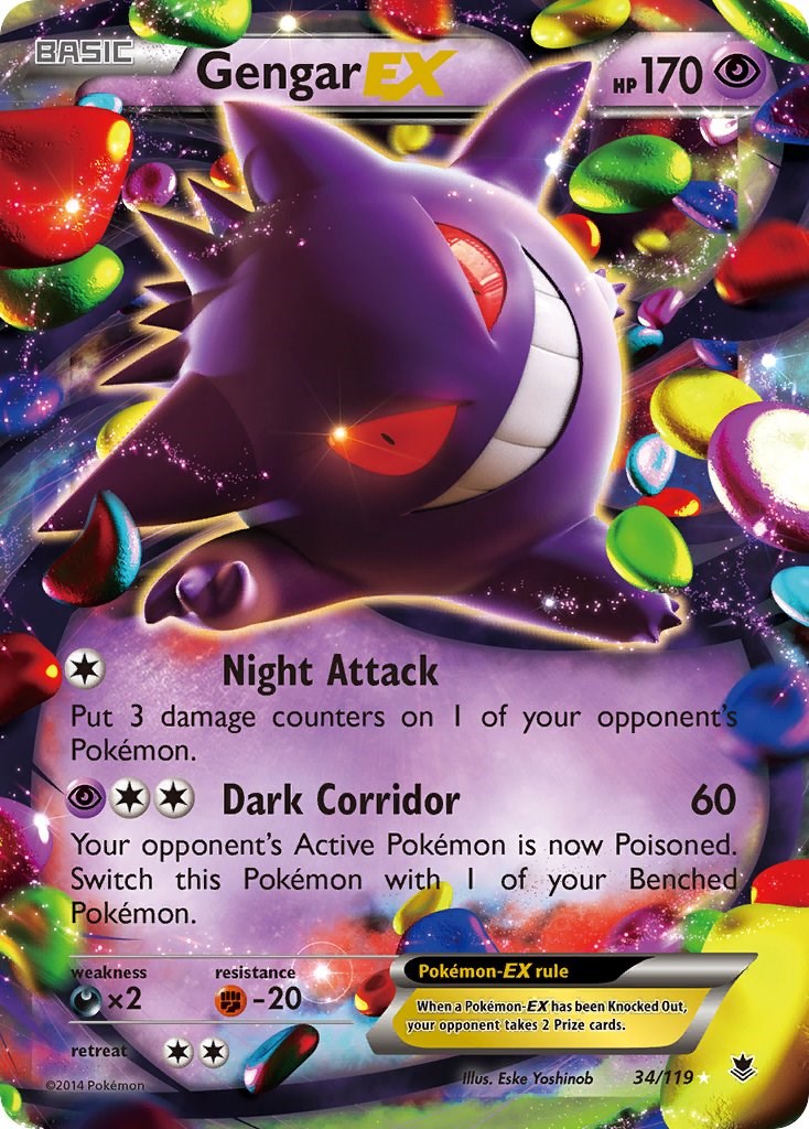 Gengar EX [PHF - 34/119]