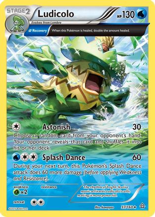 Ludicolo (Alpha) 037/160  XY  Primal Clash - Rare